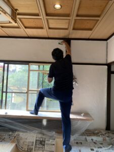 小倉住建 見学可 自宅和室リフォーム 作業風景